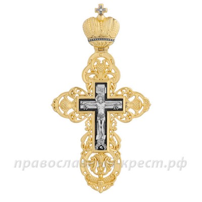 Крест нательный (православный) - Распятие Христово. Молитва Кресту - арт. 8284