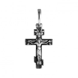 Крест нательный - Годеновский крест (серебро 925) - арт. 890L