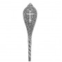 Серебряная ложка с молитвой (серебро 925) - арт. Аз46