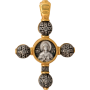Крестильный крестик - "Господь Вседержитель. Божия Матерь Ассунта" - арт. КС054