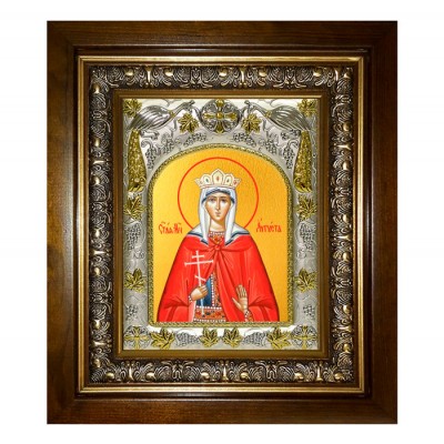 Икона в киоте - Августа Святая (20x24 см) - арт. АК-8605