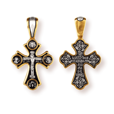 Православны​й крест - Распятие Христово. "Иисусова молитва" - арт. 8100