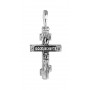 Крест нательный - Годеновский крест (серебро 925) - арт. 890L