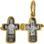 Крест-складень с иконами Покрова Богородицы и Ангела Хранителя - арт. 100667