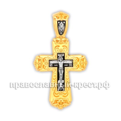 Крест нательный (православный) - Распятие Христово - арт. 8307