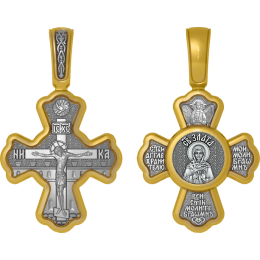 Крест нательный - Святая великомученица Злата - арт. 04.501