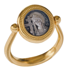 Перстень с иконой - "Святая Равноапостольная Царица Елена" - арт. ПС083