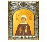Икона в окладе "Мелания Римляныня преподобная" (14x18 см) арт. А-851