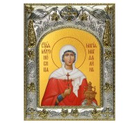 Икона в окладе "Мария Магдалина равноапостольная, мироносица" (14x18 см) арт. А-6535