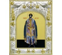 Икона в окладе - Святой Дмитрий Донской - арт. а413