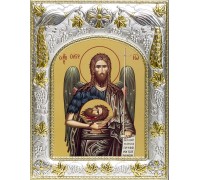 Икона в окладе - Иоанн Предтеча - арт. а404