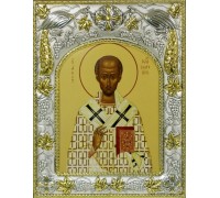 Икона в окладе - Святитель Иоанн Златоуст - арт. А-028