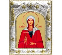 Икона в окладе - Святая Лариса Готфская - арт. А-929