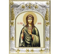 Икона в окладе - Святая Любовь Римская - арт. а591