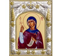Икона в окладе - Святая Маргарита - арт. а540