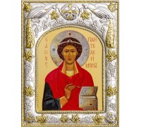 Икона в окладе - Пантелеимон Целитель - арт. а585