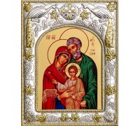 Икона в окладе - Святое Семейство - арт. а657
