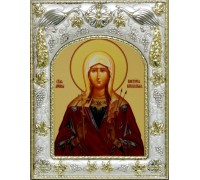 Икона в окладе - Виктория Кордубская, мученица - арт. а1002