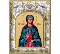 Икона в окладе - Святая Юлия, мученица - арт. А-541