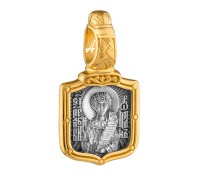 Образок нательный - "Святой преподобный Роман Сладкопевец. Молитва" - арт. 102.722