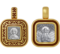 Образок - Великомученик Пантелеимон Целитель. Ангел хранитель - арт. 01.103 