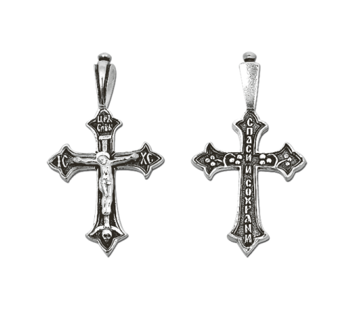 Крест нательный (православный)  - арт. 03077