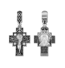 Крест нательный (православный) серебро 925 - арт. 3365