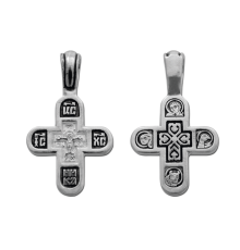 Крест нательный (православный) серебро 925 - арт. 3397
