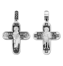 Крест нательный (православный) серебро 925 - арт. 3437