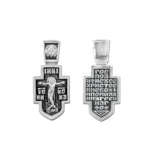 Крест нательный (православный) серебро 925 - арт. 3490