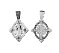 Образок - Ангел хранитель (серебро 925) - арт. 03491 Образок - Ангел хранитель (серебро 925) - арт. 03491