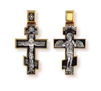 Православны​й крест - Распятие Христово. Архангел Михаил - арт. 8097