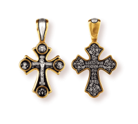 Православны​й крест - Распятие Христово. "Иисусова молитва" - арт. 8100