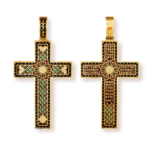 Православны​й крест - Да воскреснет Бог - арт. 8117