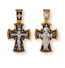 Православны​й крест - Распятие Христово. Покров Пресвятой Богородицы - арт. 8123