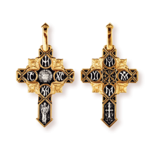 Православны​й крест - Спас Нерукотворн​ый. Ангел Хранитель. Хризма - арт. 8158
