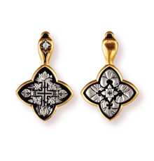 Православны​й крест - Лилии - арт. 8161