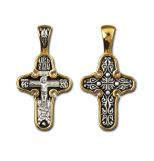 Крест нательный (православный) - Распятие Христово - арт. 8293