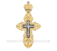Крест нательный (православный) - Распятие Христово. Молитва Кресту - арт. 8284