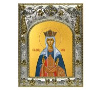 Икона в окладе - Святая Тамара, Царица - арт. А-488