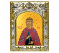 Юлия (Иулия) Карфагенская, Корсиканская, мученица, икона в окладе (14x18 см) арт. А-8318