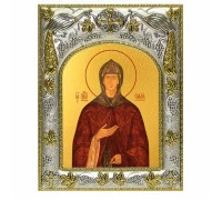 Икона в окладе "София Суздальская, преподобная" (14x18 см) арт. А-8479