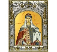 Икона в окладе - Ольга равноапостольная великая княгиня (14x18 см) - арт. А-446