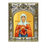 Икона в окладе - Святая Татиана (Татьяна) - арт. А-598