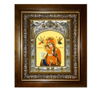 Икона в киоте - Достойно Есть (Милующая) -  (20x24 см) - арт. АК-386