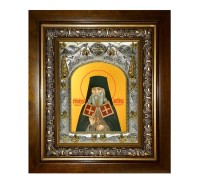 Икона в киоте - Александр Санаксарский Преподобный (20x24 см) - арт. АК-4849