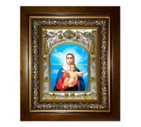 Икона в киоте - Аз есмь с вами ,и никтоже на вы (20x24 см) - арт. АК-6200