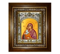 Икона в киоте - Акафистная икона Божией Матери (20x24 см) - арт. АК-6284
