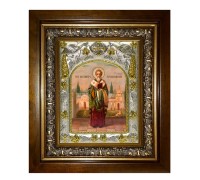 Икона в киоте - Александр Иерусалимский (20x24 см) - арт. АК-8121