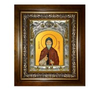 Икона в киоте - Александр Константинопольский, преподобный (20x24 см) - арт. АК-093